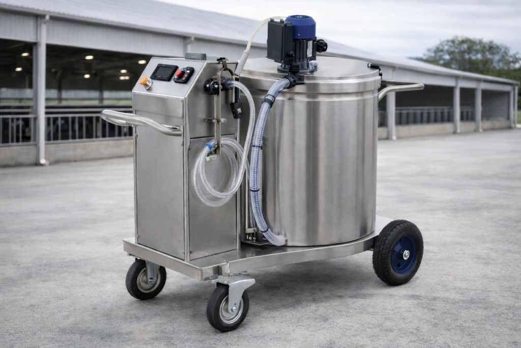 Buzağı Mama Hazırlama Makinesi