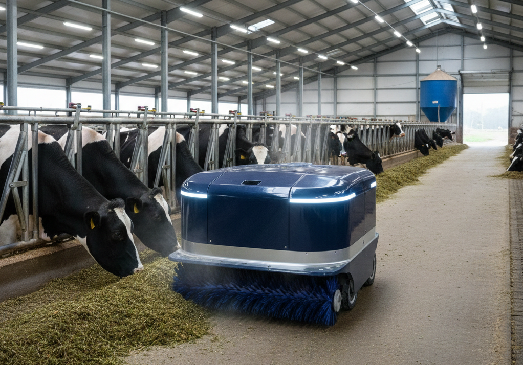 Yem İtme Robotları