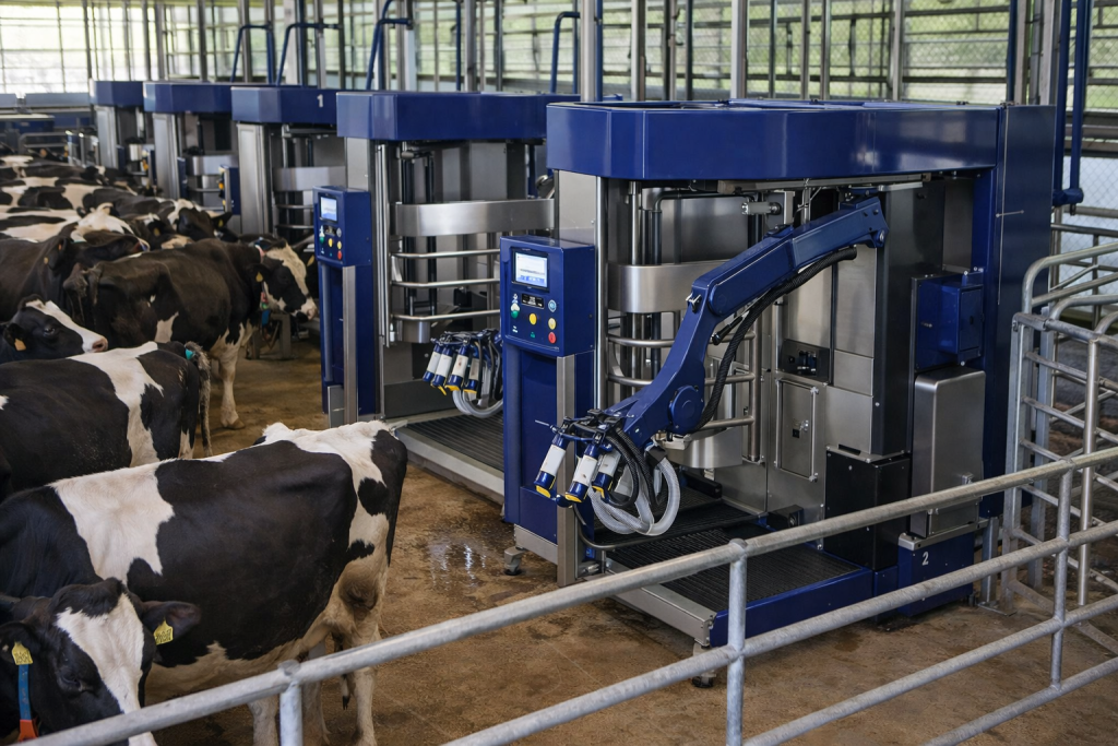 Süt Sağım Robotları