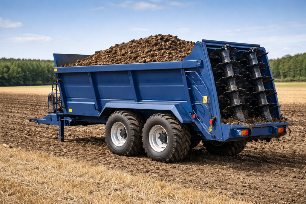 Katı Gübre Dağıtma Römorku