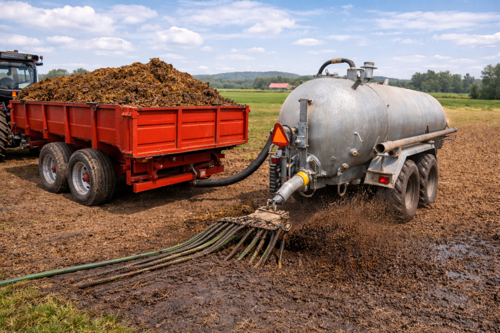 Taşıma Römorkları, Katı ve Sıvı Gübre Dağıtma Tankerleri ile Gübreyi Verime Dönüştürün